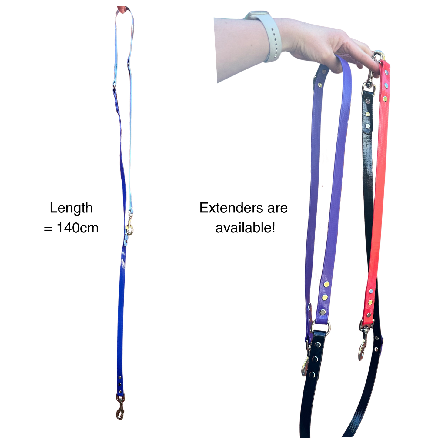 PVC Coated Webbing Handsfree Lead