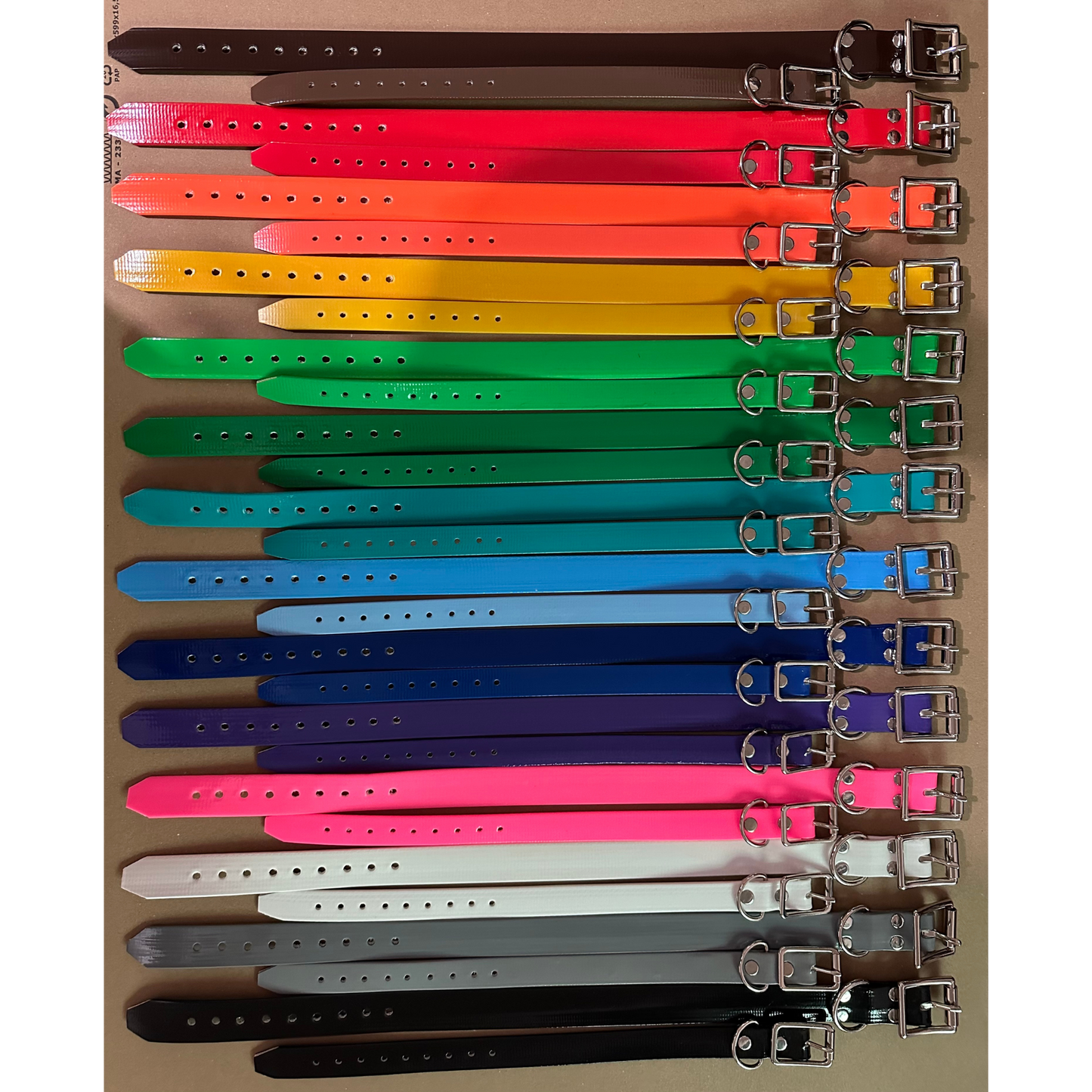 PVC Coated Webbing Collar 25mm