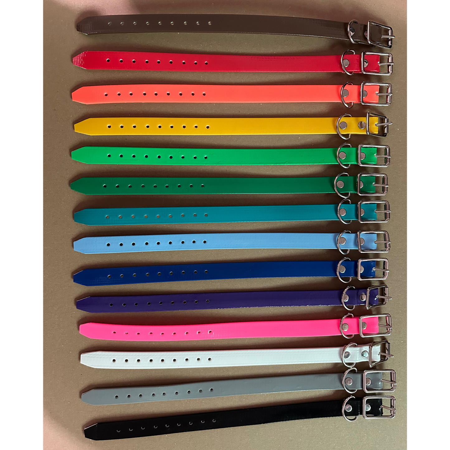 PVC Coated Webbing Collar 19mm