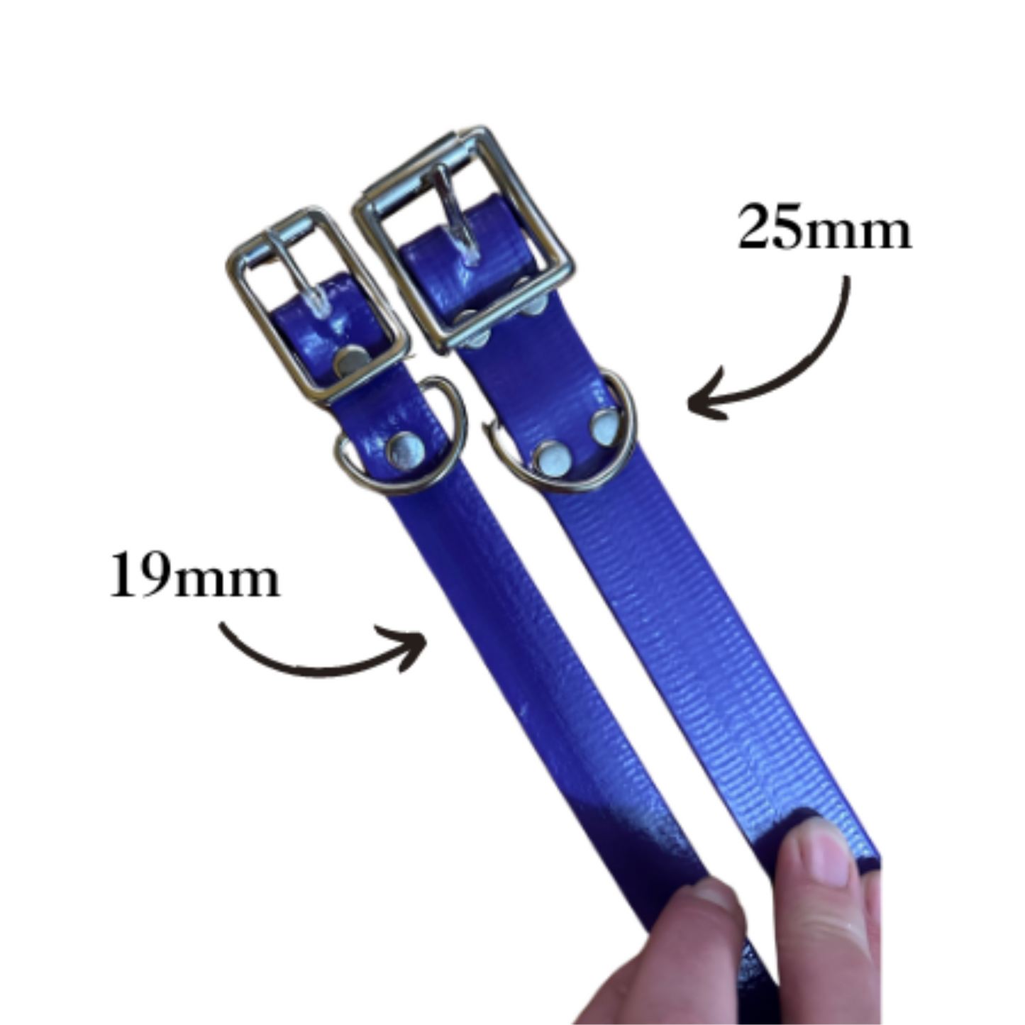 PVC Coated Webbing Collar 25mm